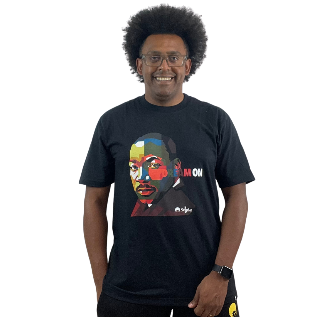 Camiseta Masculina Preta Martin Luther King Jr.